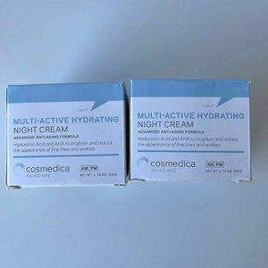 COSMEDICA Multi-Active Hydrating Night Cream,  LOT OF 2  EXP. 12/2022